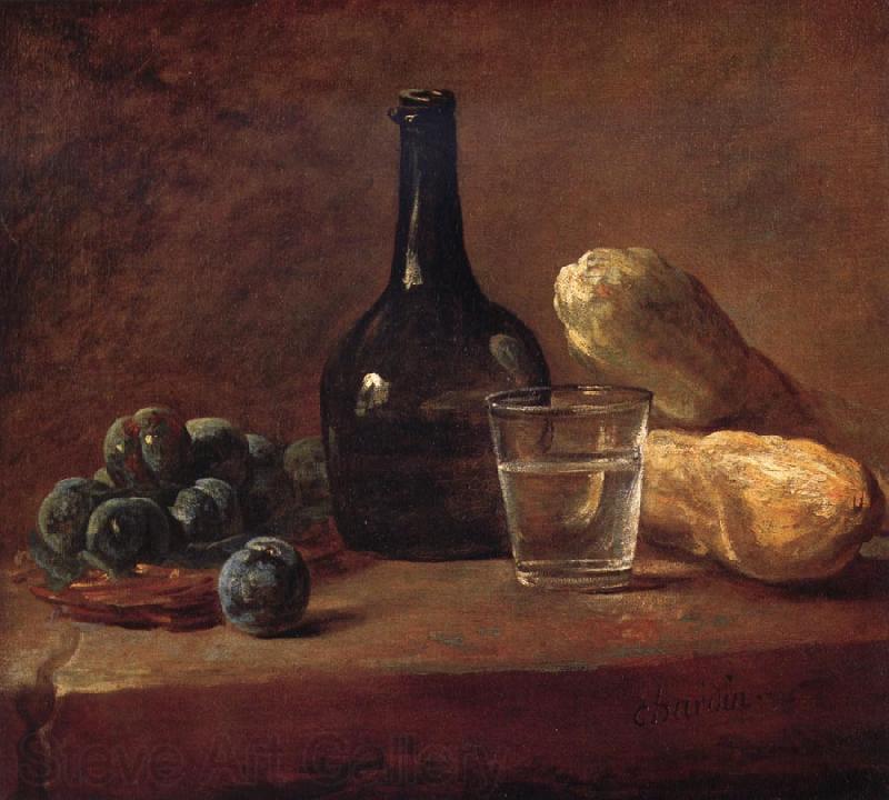 Jean Baptiste Simeon Chardin Still life with plums